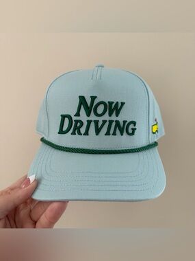 NEW DESIGN Master’s 2026 “Now Driving” Rope Hat